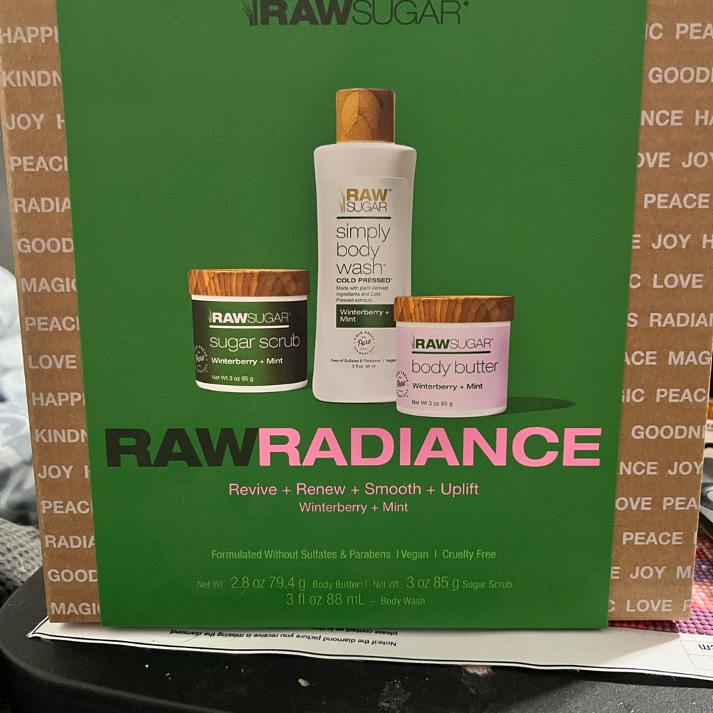Raw Sugar Raw Radiance Set
